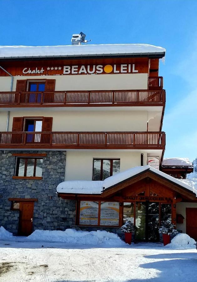 Chalet Beausoleil 4 Etoiles - Prestige - Au Pied Du Col De La Croix De Fer Saint-Sorlin-dʼArves Екстериор снимка
